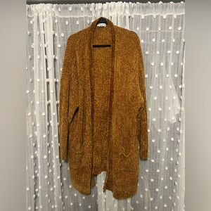 Cozy Brown Cardigan Sweater
